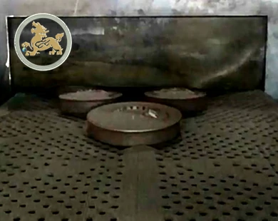 Rubber belt shot blasting machine,